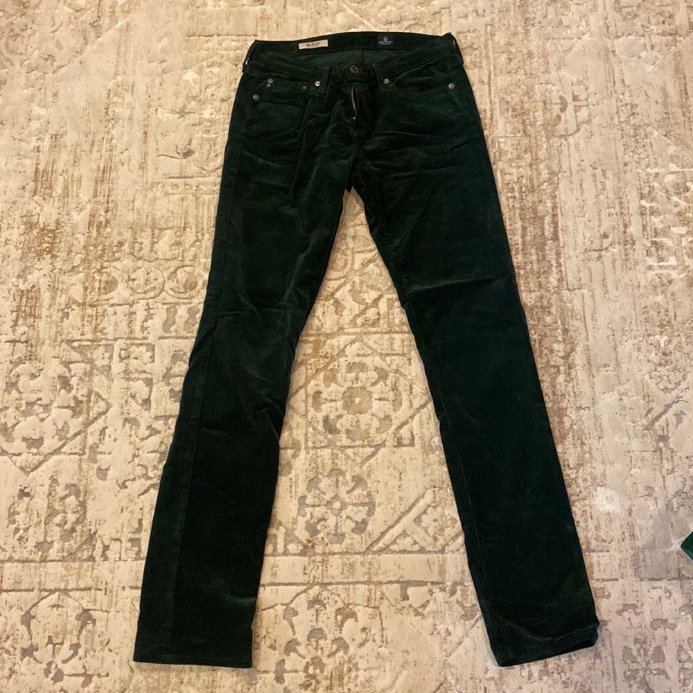 AG Corduroy Straight Leg Pants